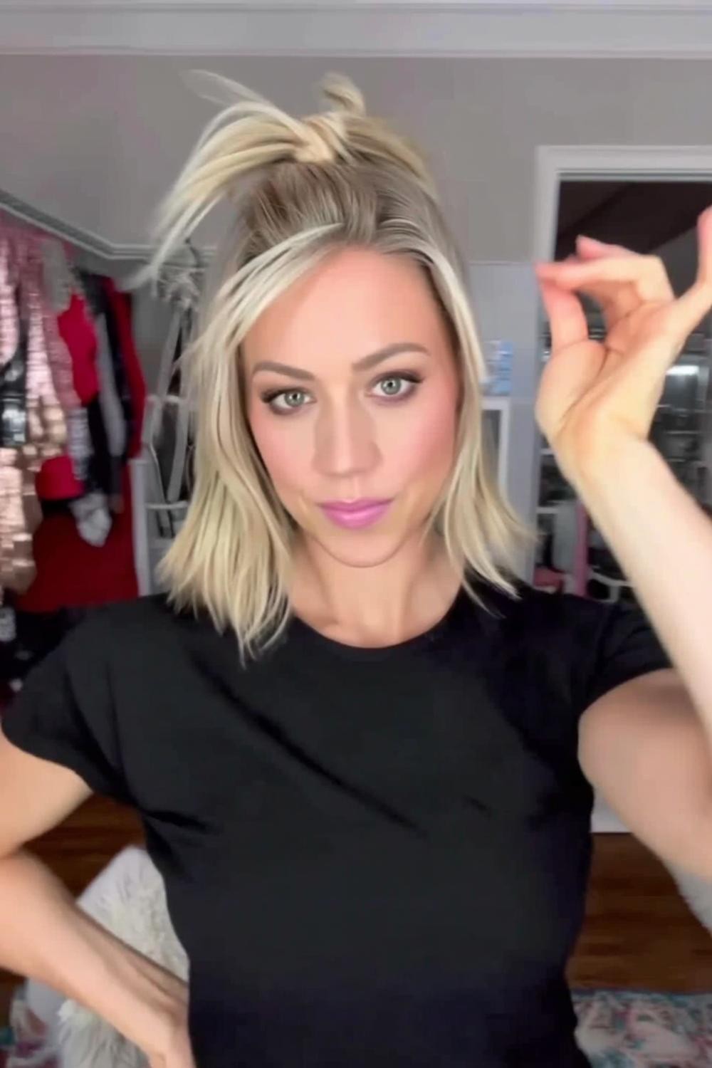 Verspielte Mini-Dutts