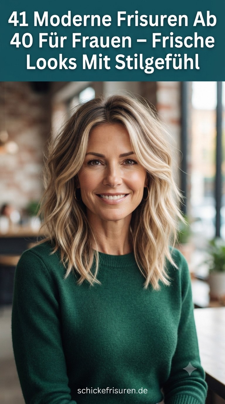 41 Moderne Frisuren Ab 40 Für Frauen – Frische Looks Mit Stilgefühl