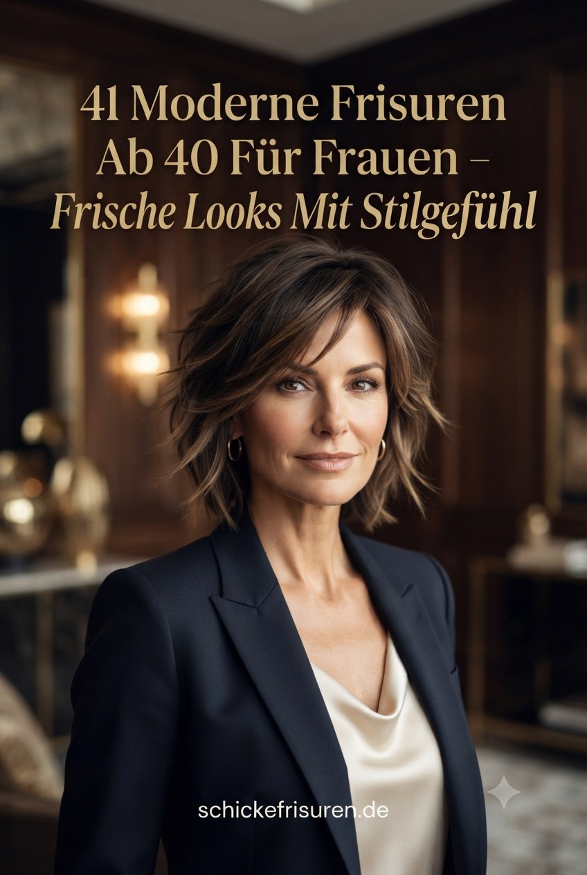 41 Moderne Frisuren Ab 40 Für Frauen – Frische Looks Mit Stilgefühl