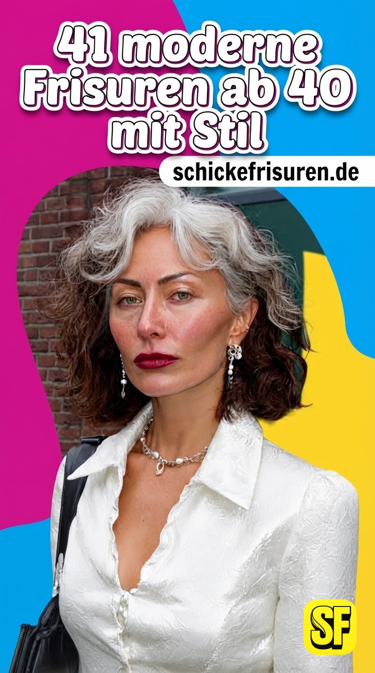 41 moderne Frisuren ab 40 mit Stil