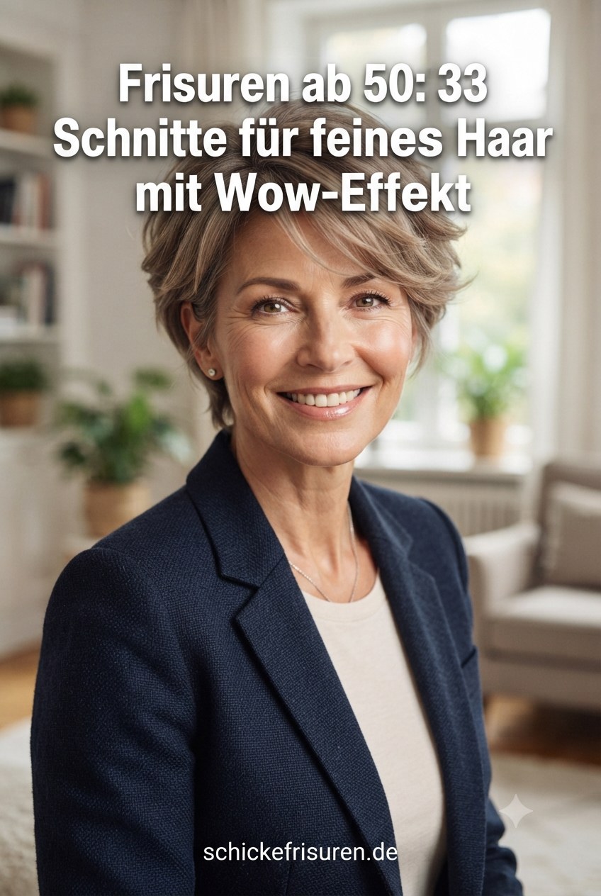 Frisuren ab 50: 33 Schnitte für feines Haar mit Wow-Effekt