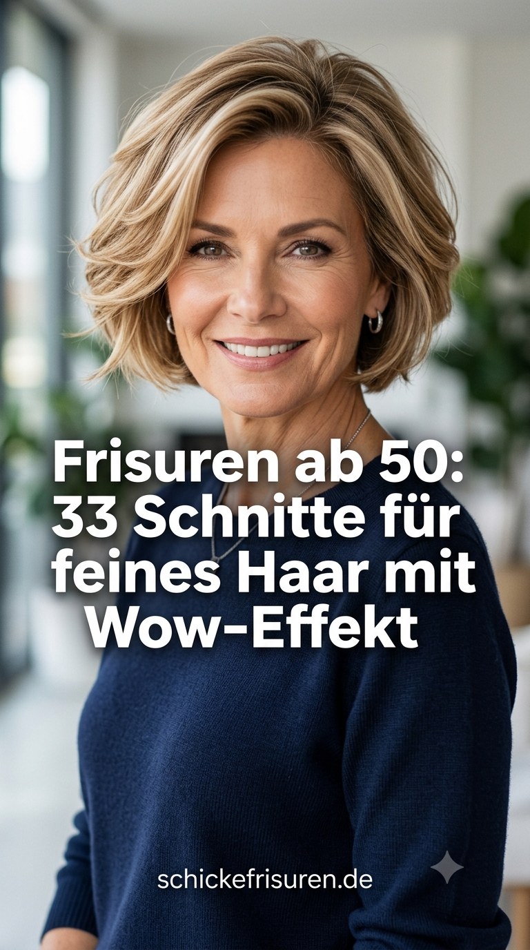 Frisuren ab 50: 33 Schnitte für feines Haar mit Wow-Effekt