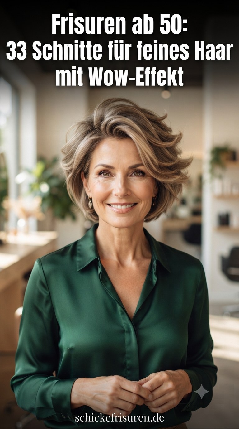 Frisuren ab 50: 33 Schnitte für feines Haar mit Wow-Effekt