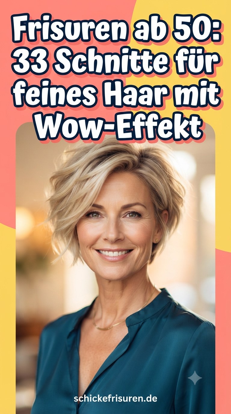 Frisuren ab 50: 33 Schnitte für feines Haar mit Wow-Effekt