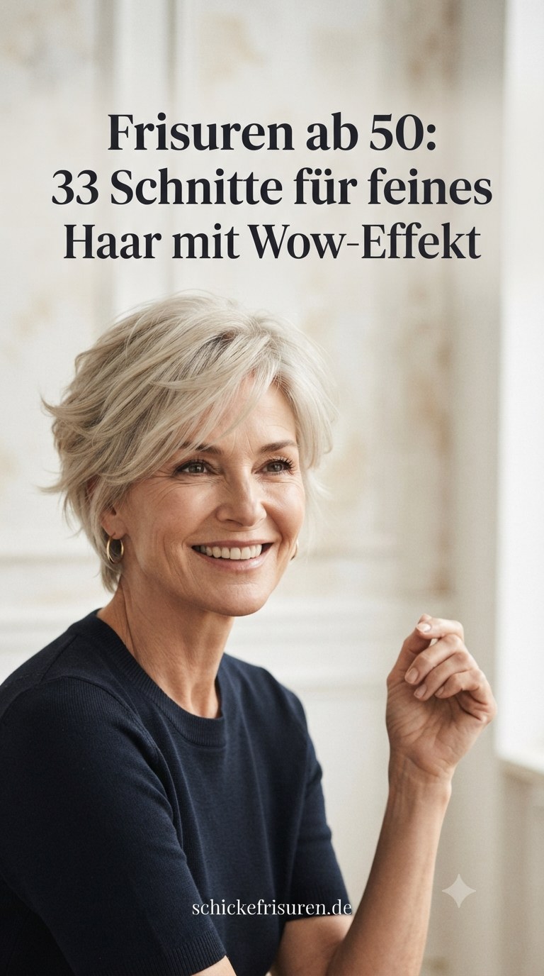Frisuren ab 50: 33 Schnitte für feines Haar mit Wow-Effekt