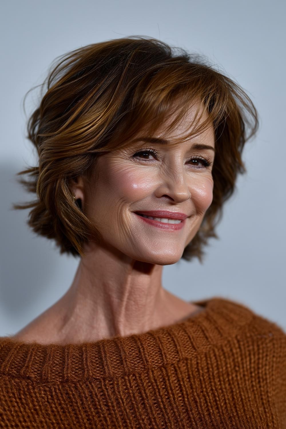 Kurzer Stufenschnitt