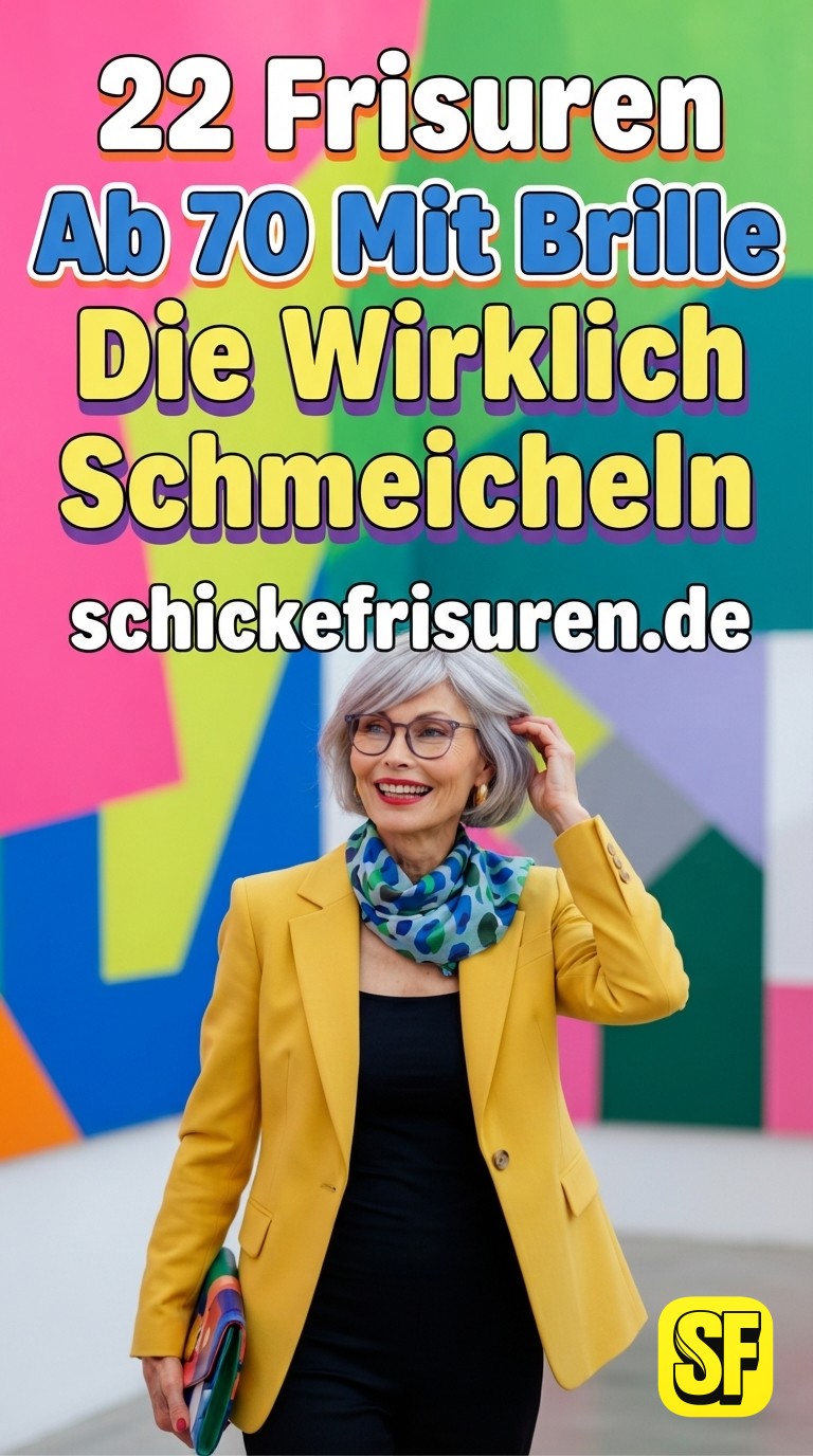 22 Frisuren Ab 70 Mit Brille Die Wirklich Schmeicheln