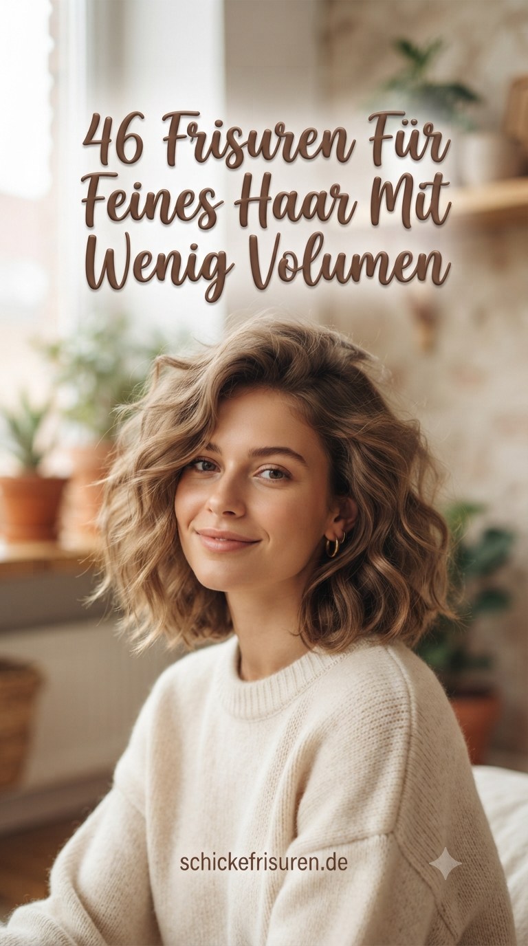 46 Frisuren Für Feines Haar Mit Wenig Volumen