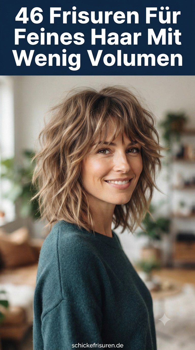 46 Frisuren Für Feines Haar Mit Wenig Volumen