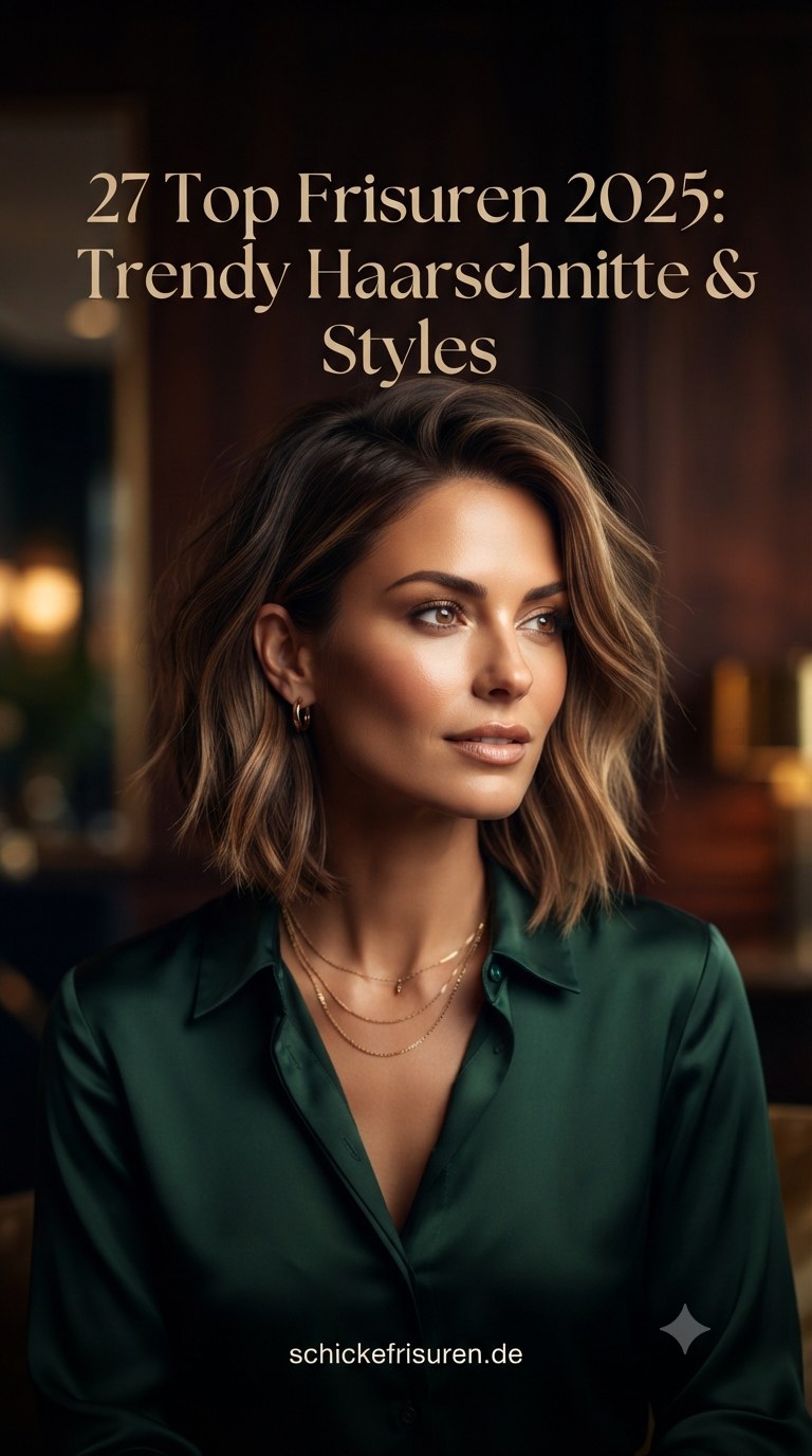 27 Top Frisuren 2025: Trendy Haarschnitte & Styles