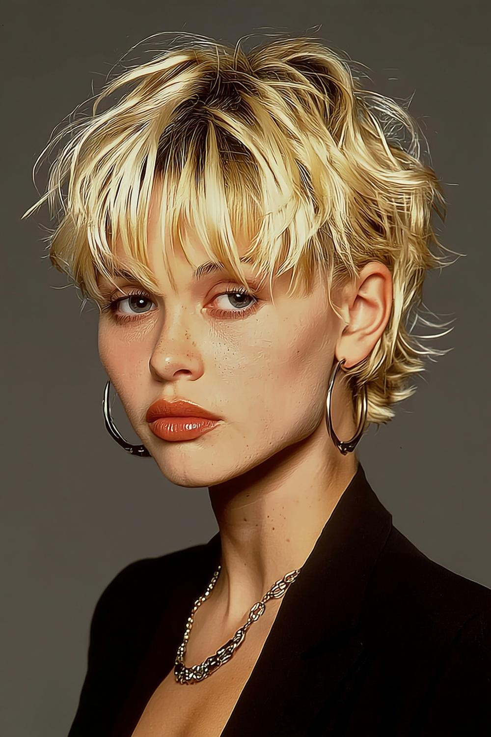 Blonde Pixie Perfektion