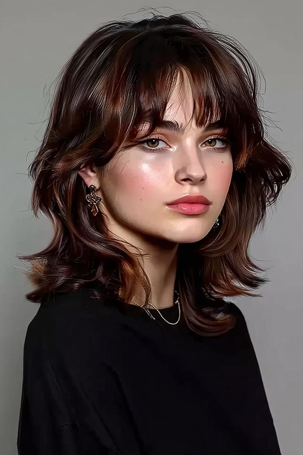 Voluminöser Shag mit Pony