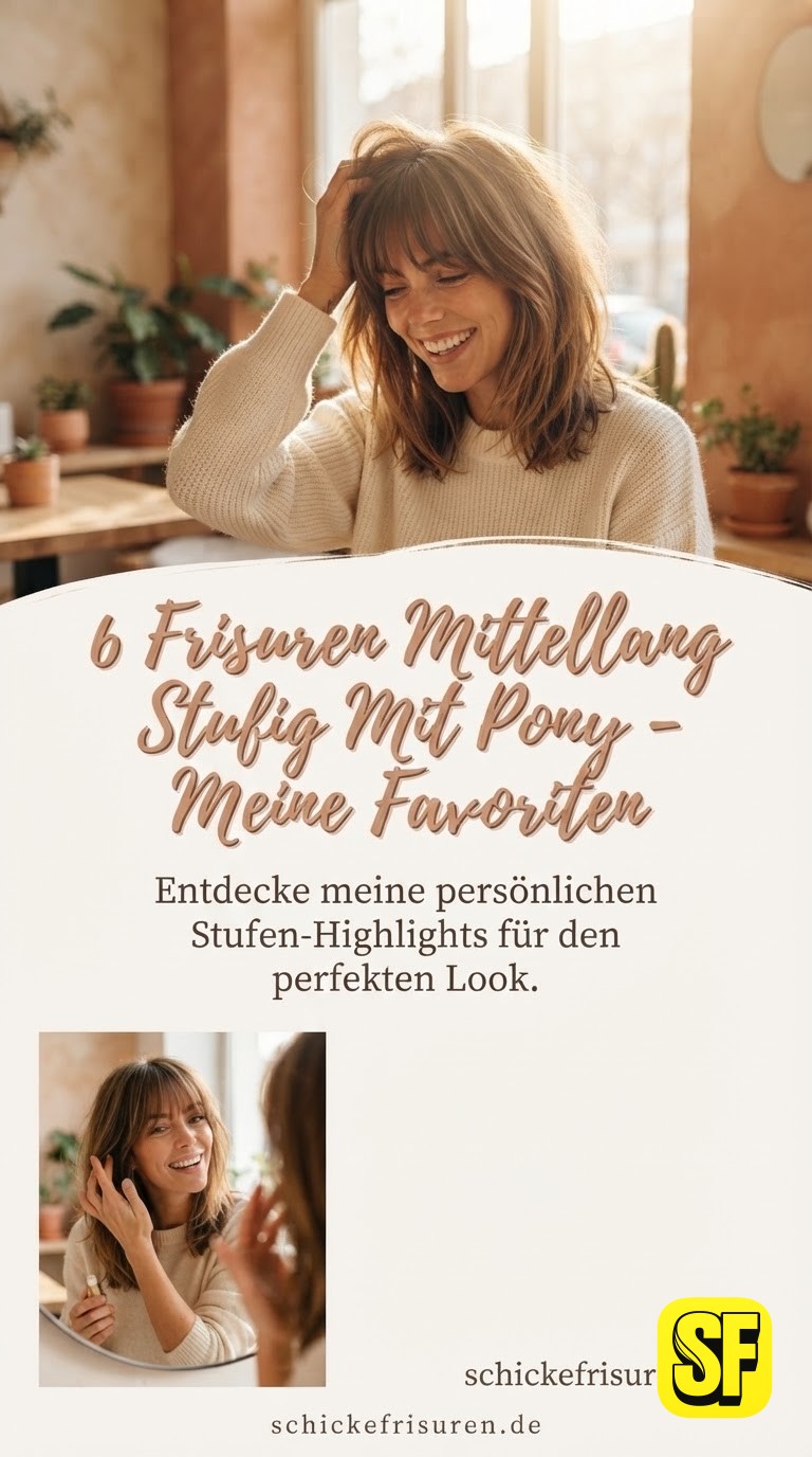 6 Frisuren Mittellang Stufig Mit Pony - Meine Favoriten