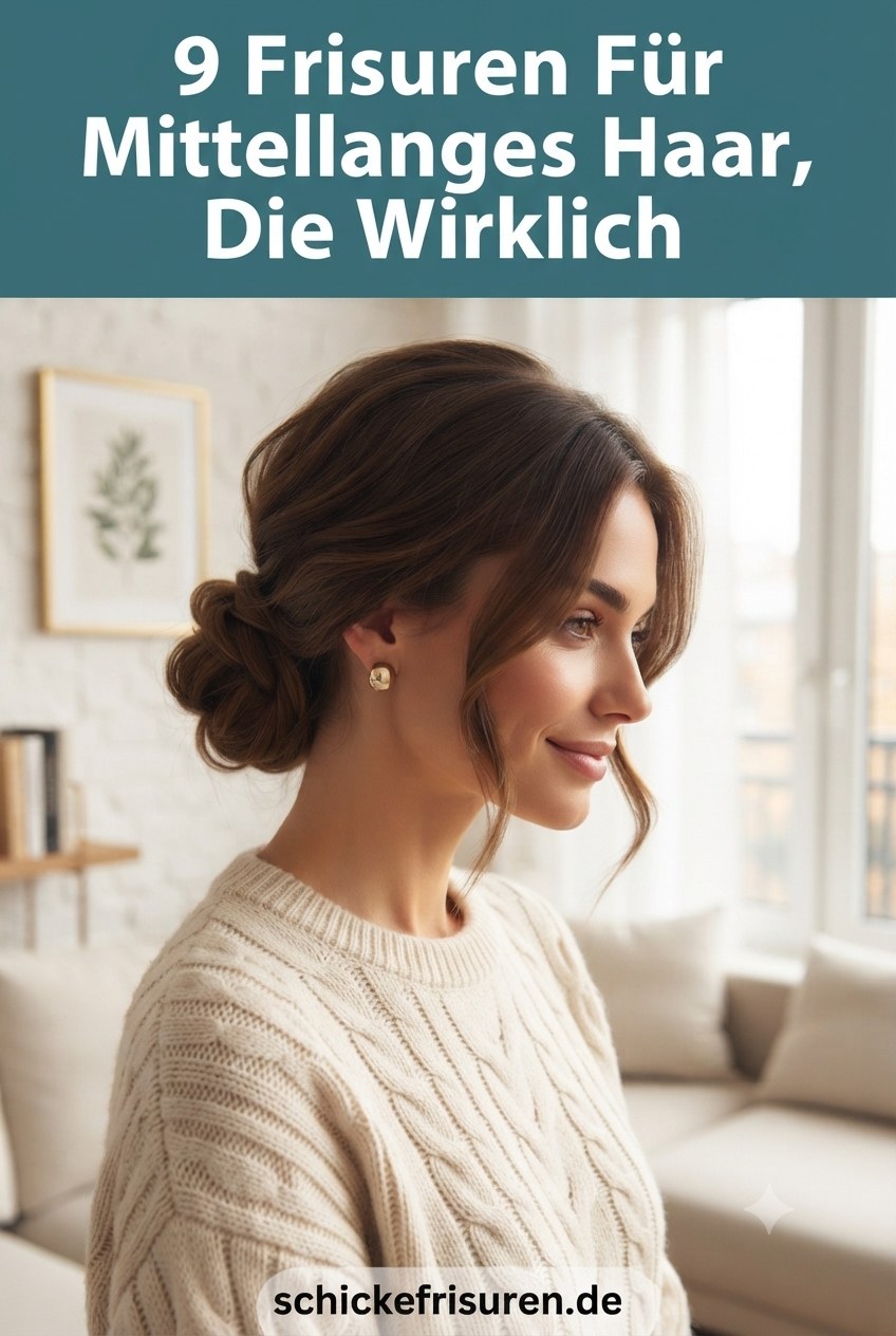9 Frisuren Für Mittellanges Haar, Die Wirklich