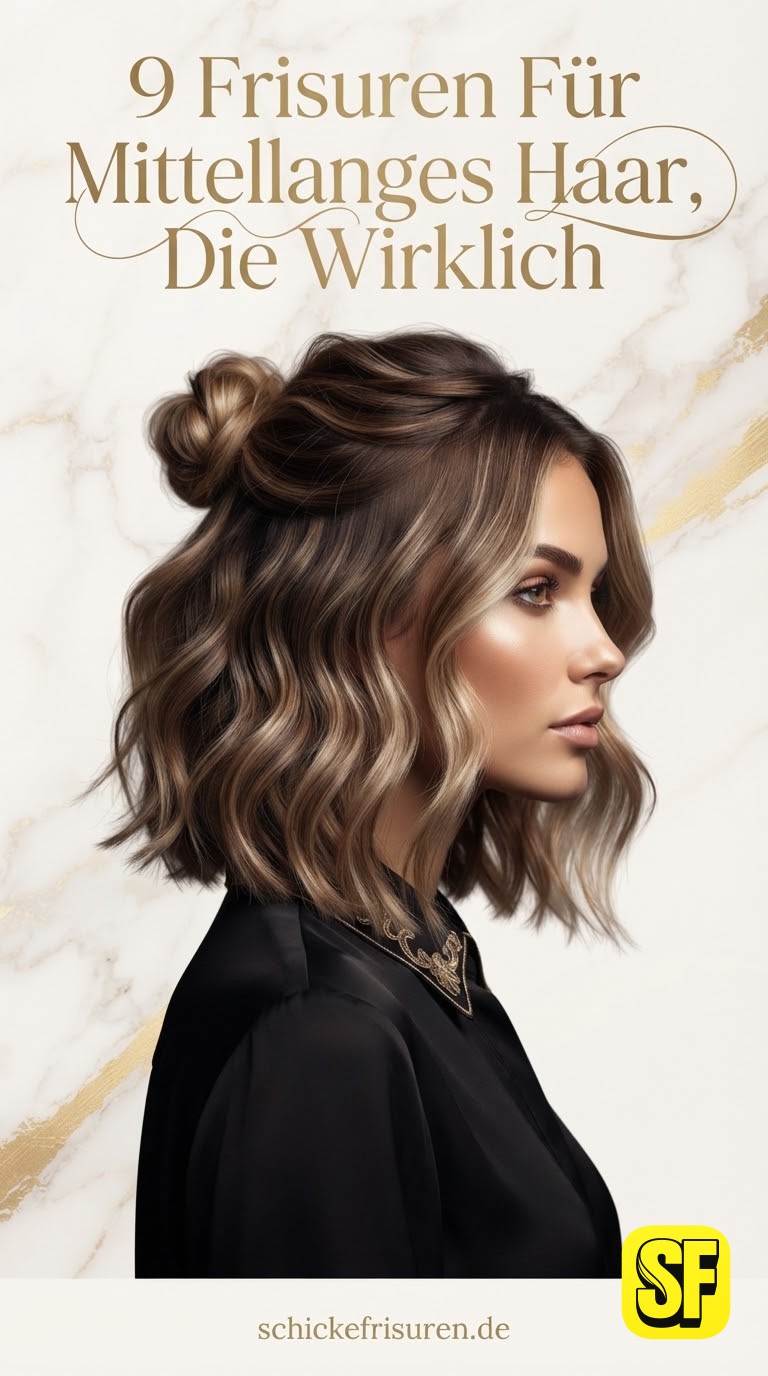 9 Frisuren Für Mittellanges Haar, Die Wirklich