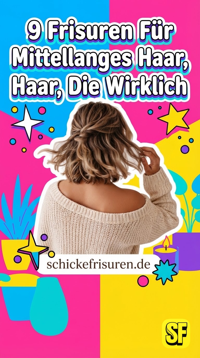 9 Frisuren Für Mittellanges Haar, Die Wirklich
