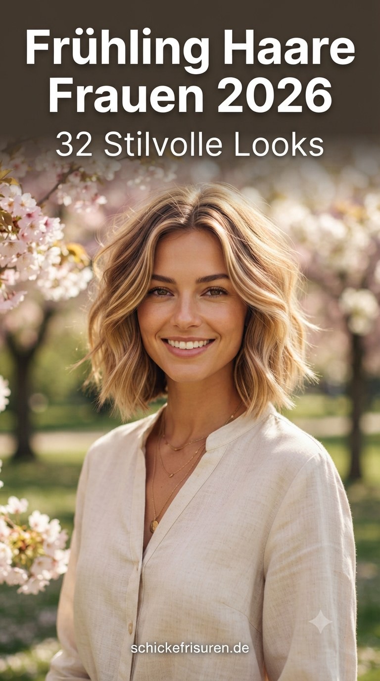 Frühling Haare Frauen 2026 - 32 Stilvolle Looks