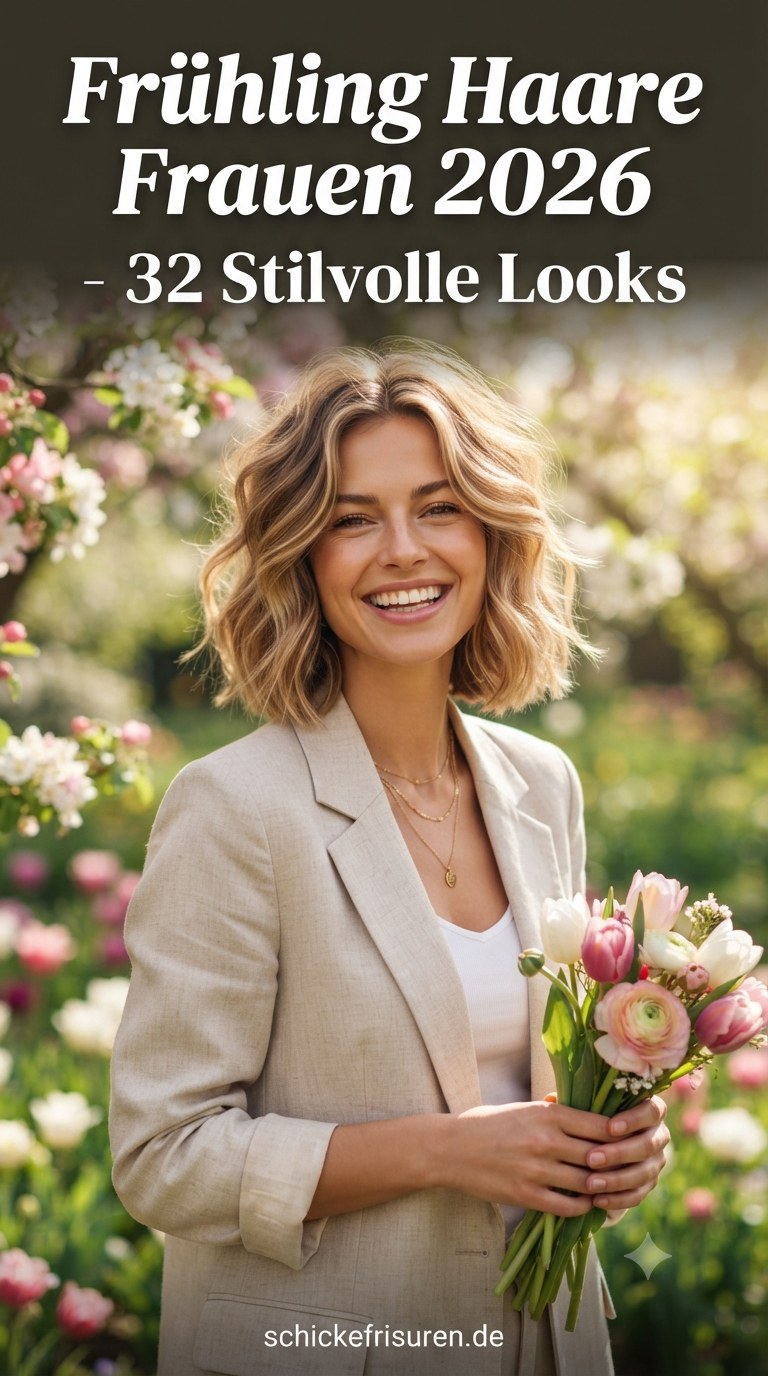 Frühling Haare Frauen 2026 - 32 Stilvolle Looks