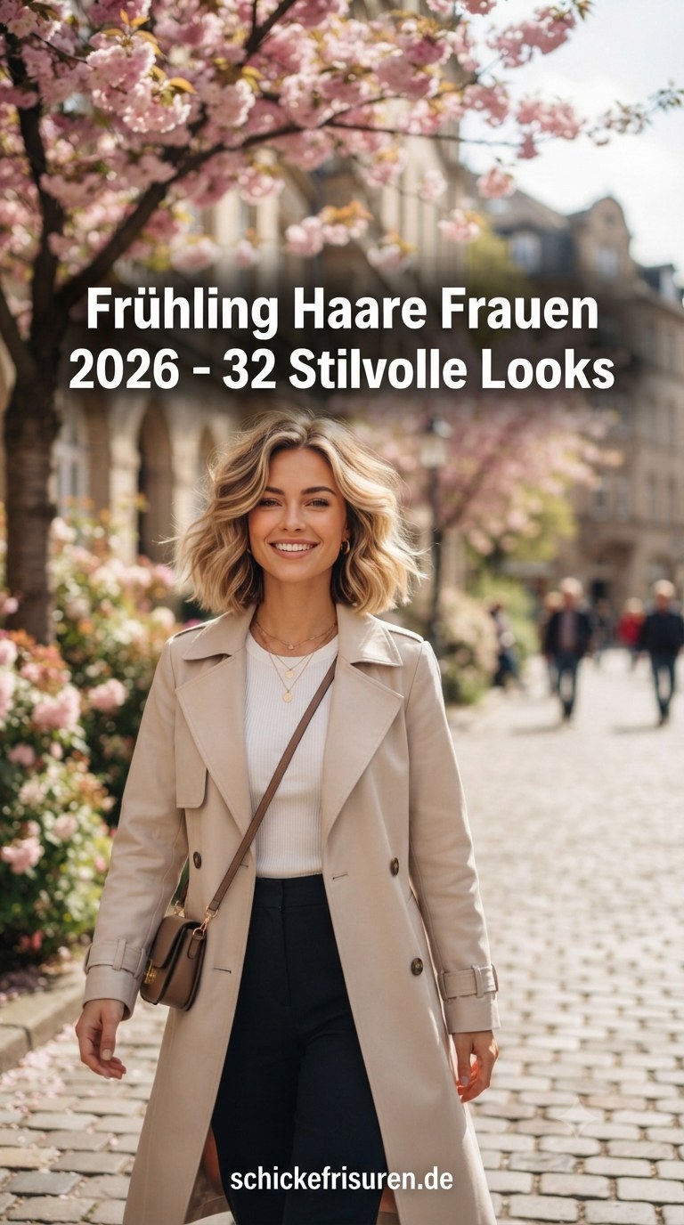 Frühling Haare Frauen 2026 - 32 Stilvolle Looks