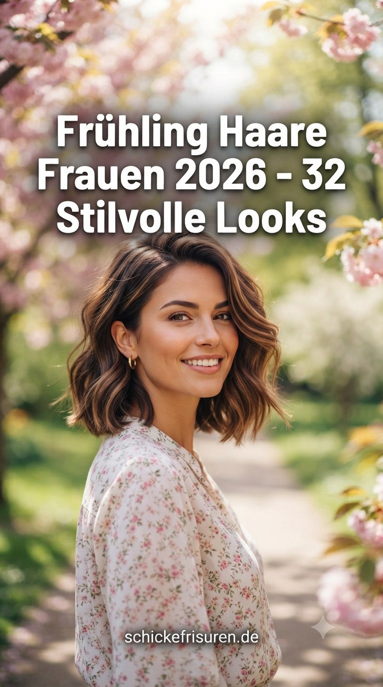 Frühling Haare Frauen 2026 - 32 Stilvolle Looks