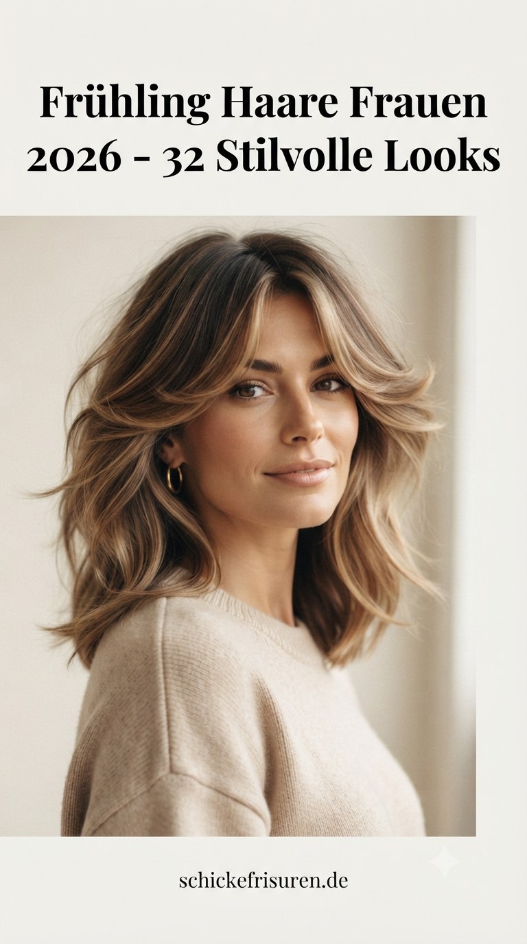 Frühling Haare Frauen 2026 - 32 Stilvolle Looks