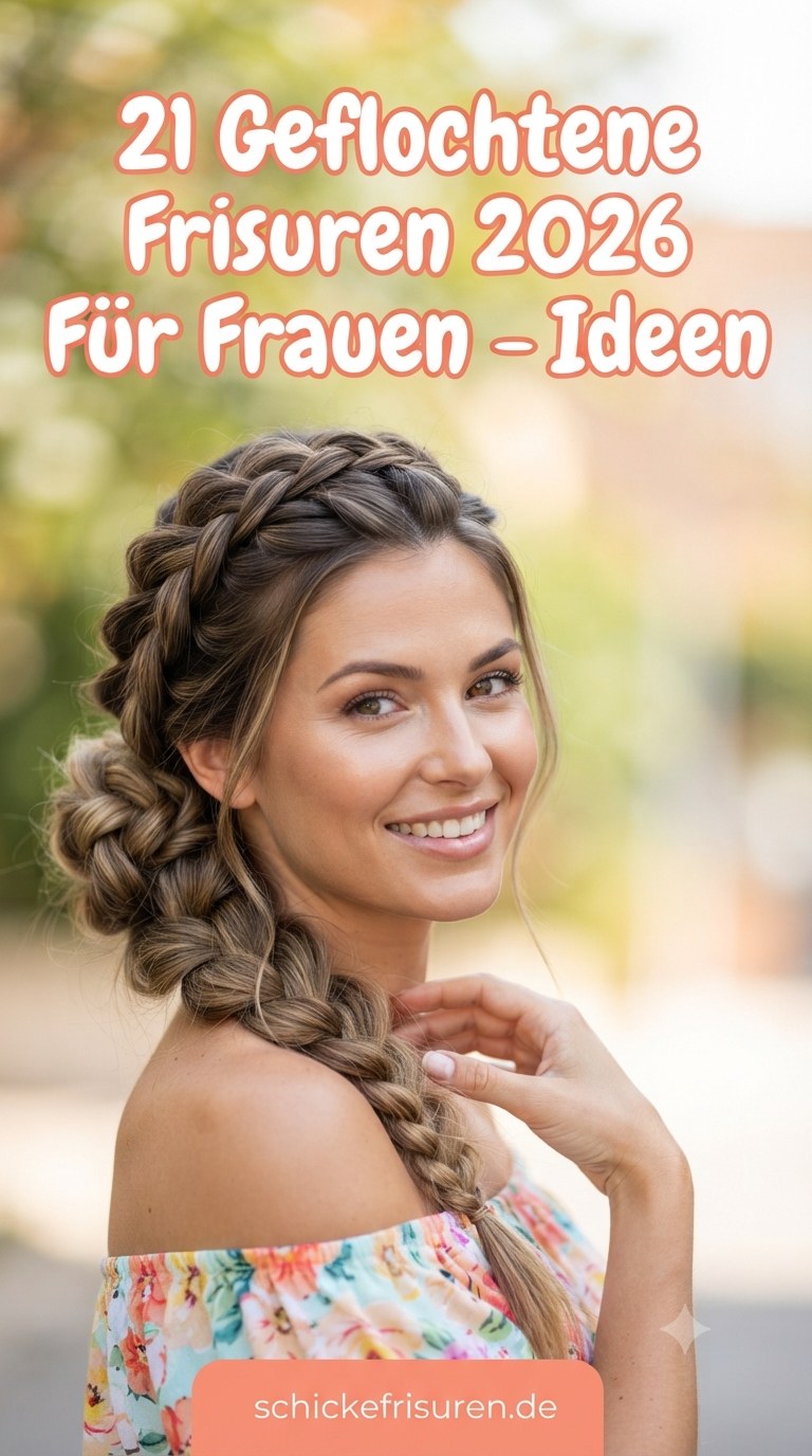 21 Geflochtene Frisuren 2026 Für Frauen - Ideen