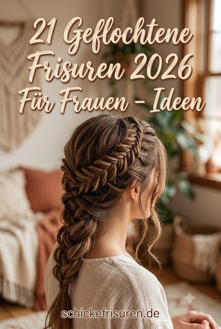 21 Geflochtene Frisuren 2026 Für Frauen - Ideen