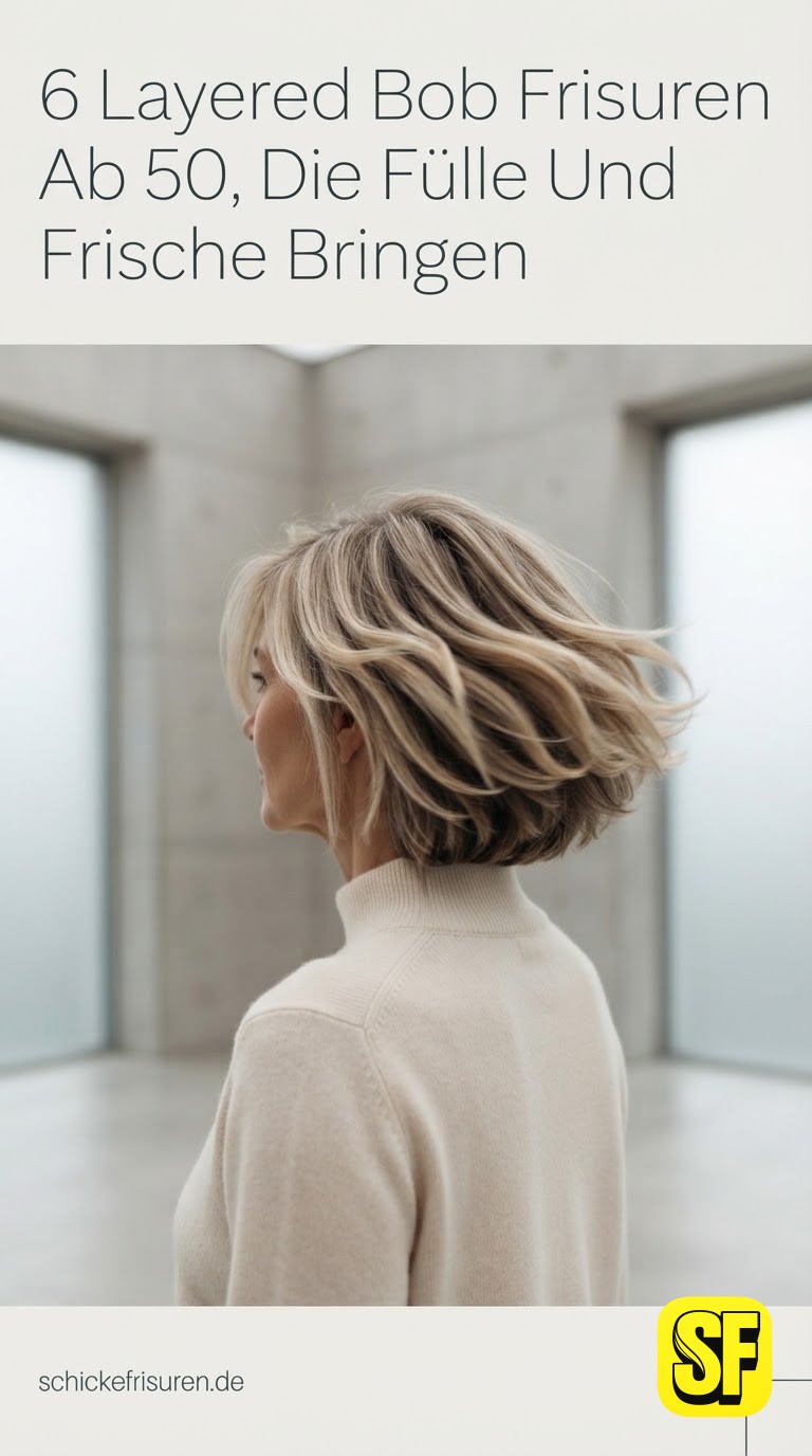 6 Layered Bob Frisuren Ab 50, Die Fülle Und Frische Bringen