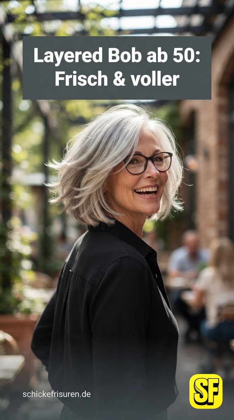 Layered Bob ab 50: Frisch & voller