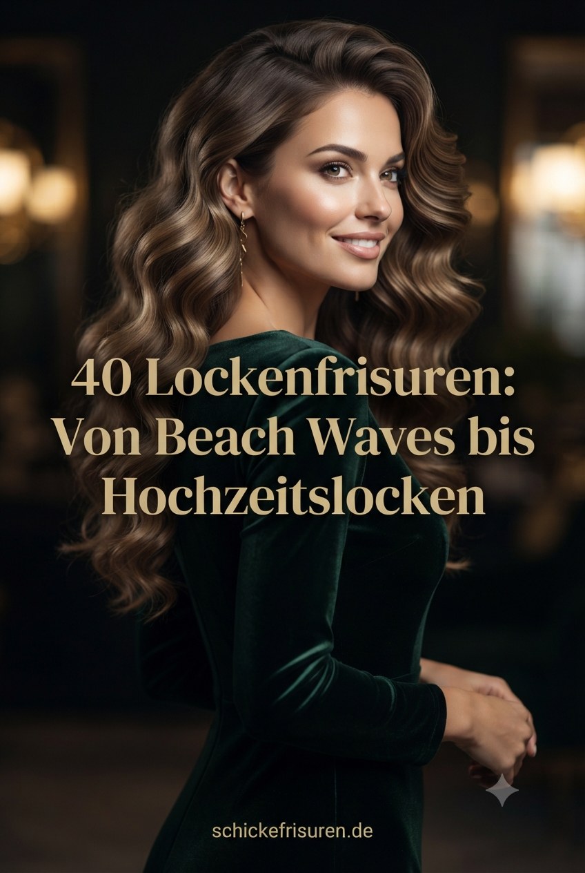 40 Lockenfrisuren: Von Beach Waves bis Hochzeitslocken