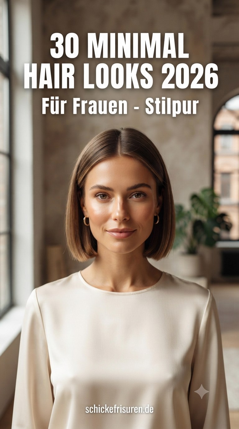 30 Minimal Hair Looks 2026 Für Frauen - Stilpur