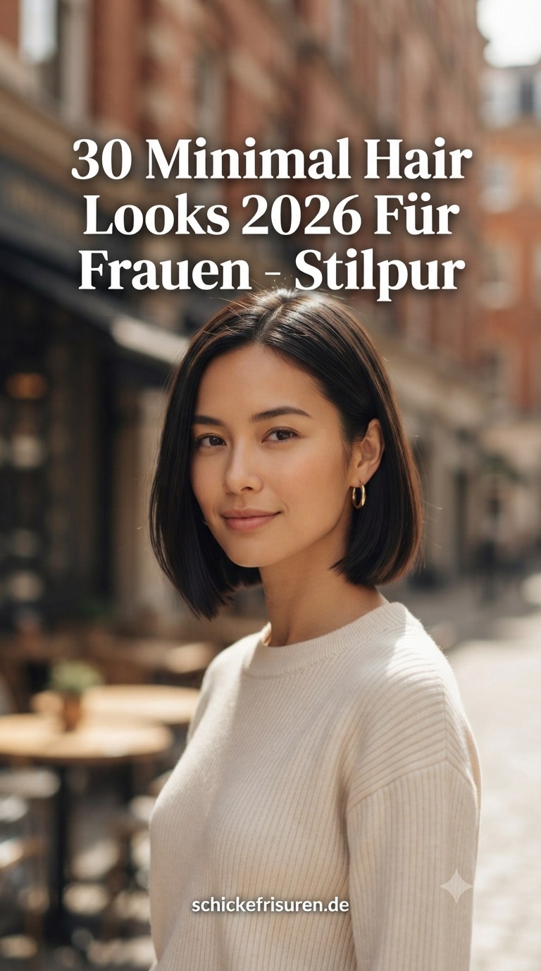 30 Minimal Hair Looks 2026 Für Frauen - Stilpur