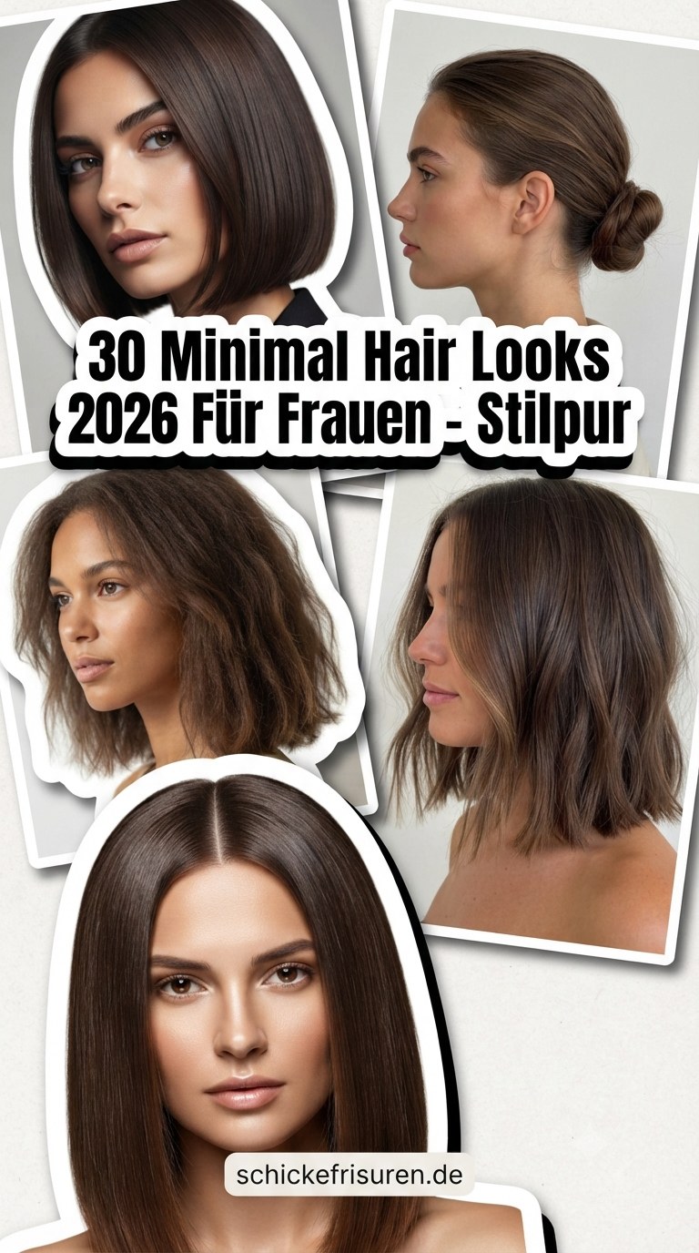 30 Minimal Hair Looks 2026 Für Frauen - Stilpur