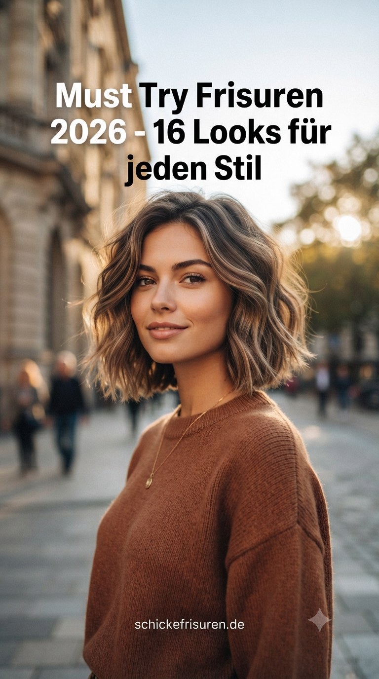 Must Try Frisuren 2026 - 16 Looks für jeden Stil