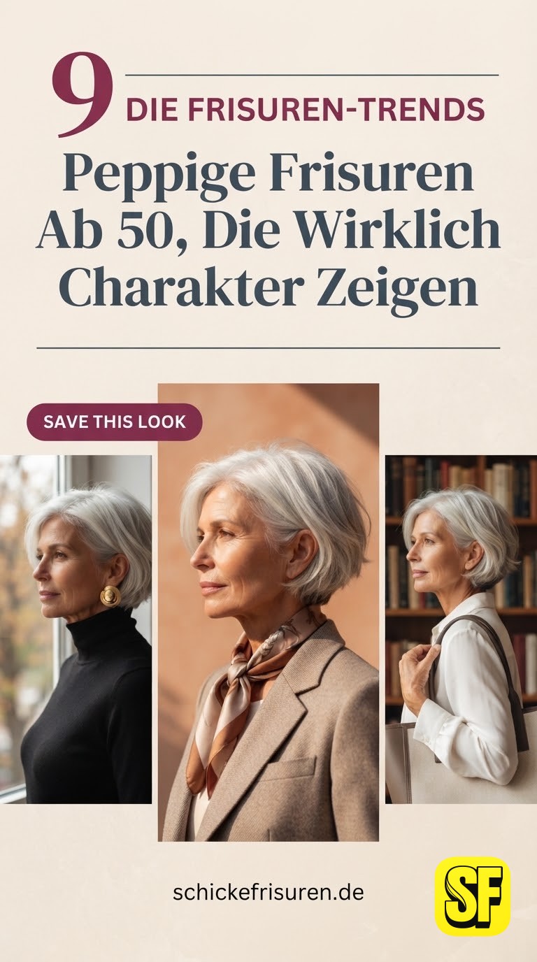 9 Peppige Frisuren Ab 50, Die Wirklich Charakter Zeigen