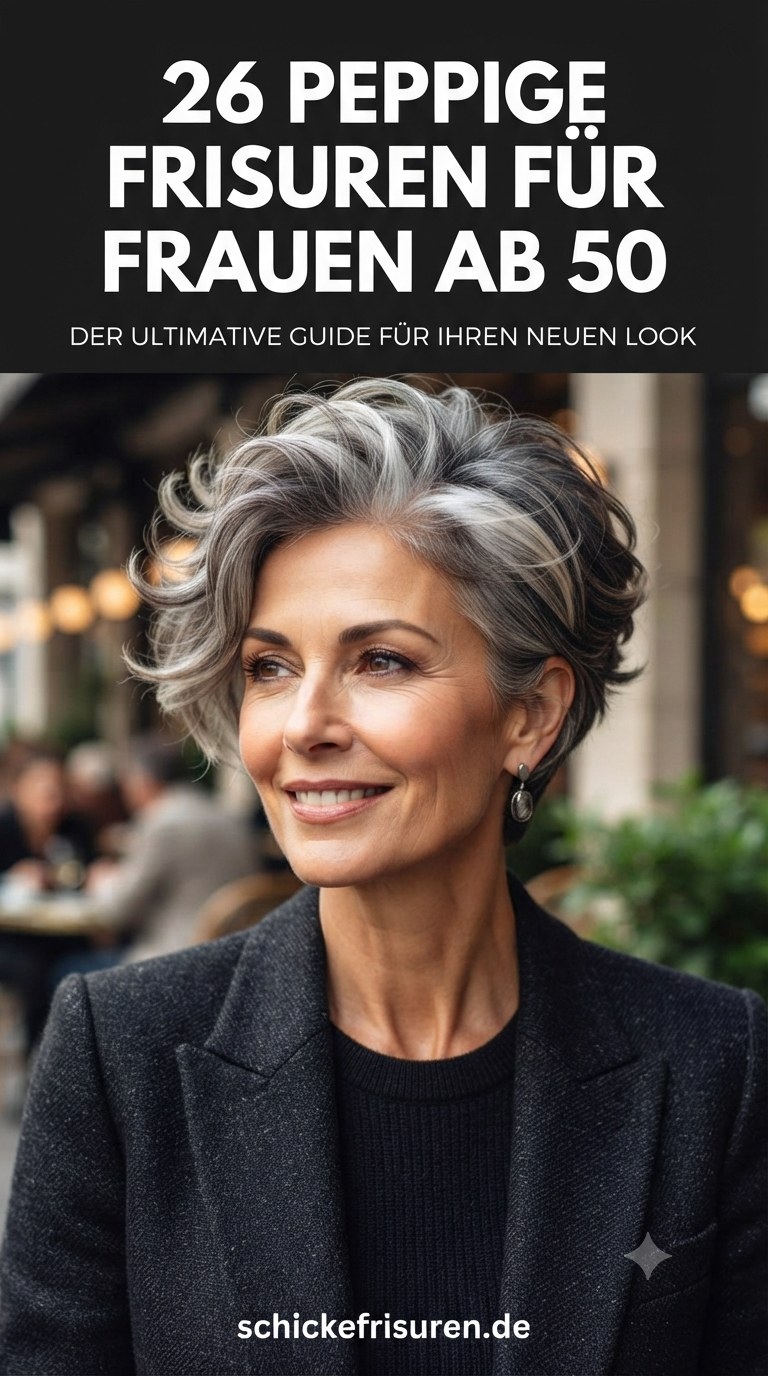 26 Peppige Frisuren Für Frauen Ab 50