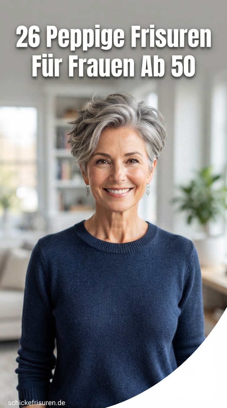 26 Peppige Frisuren Für Frauen Ab 50