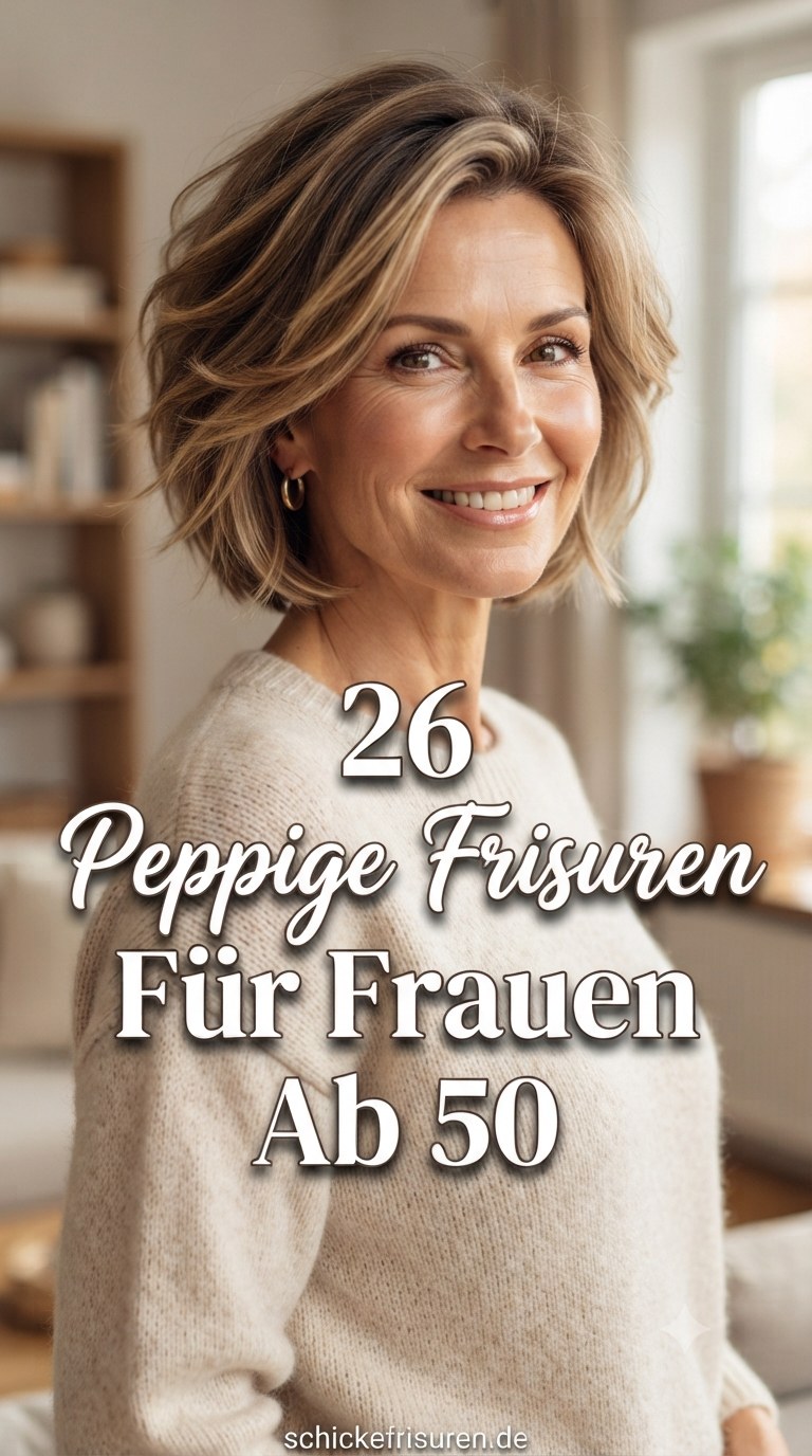 26 Peppige Frisuren Für Frauen Ab 50