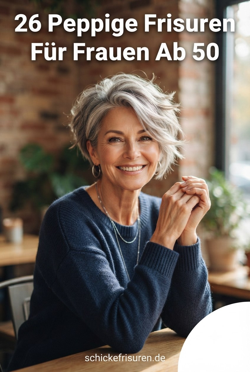 26 Peppige Frisuren Für Frauen Ab 50
