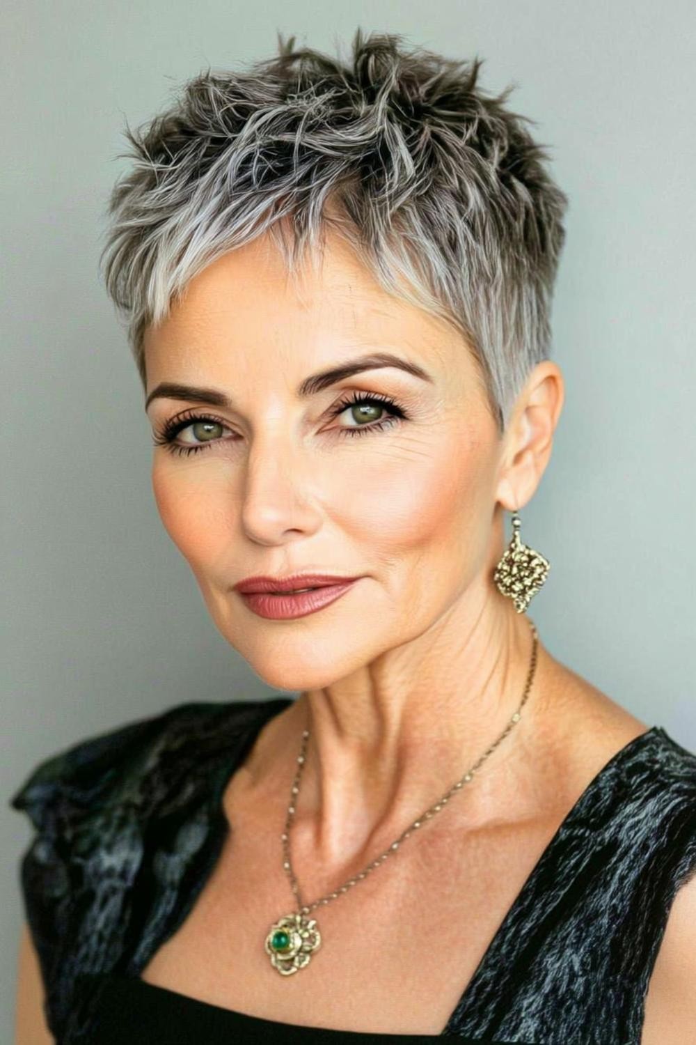 Eleganter Pixie mit Textur