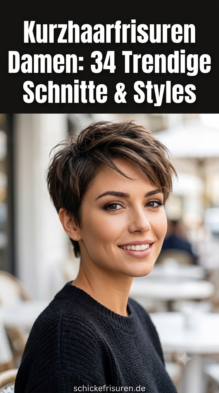 Kurzhaarfrisuren Damen: 34 Trendige Schnitte & Styles