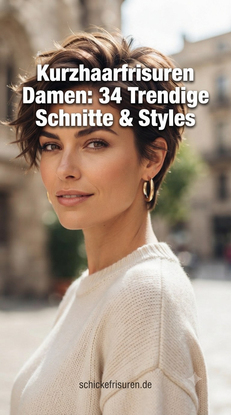 Kurzhaarfrisuren Damen: 34 Trendige Schnitte & Styles