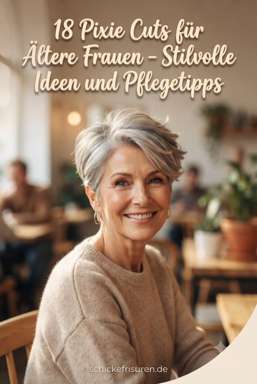 18 Pixie Cuts für Ältere Frauen – Stilvolle Ideen und Pflegetipps