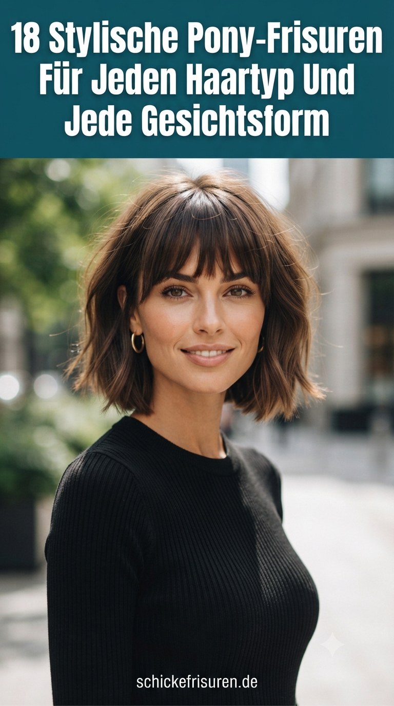 18 Stylische Pony-Frisuren Für Jeden Haartyp Und Jede Gesichtsform
