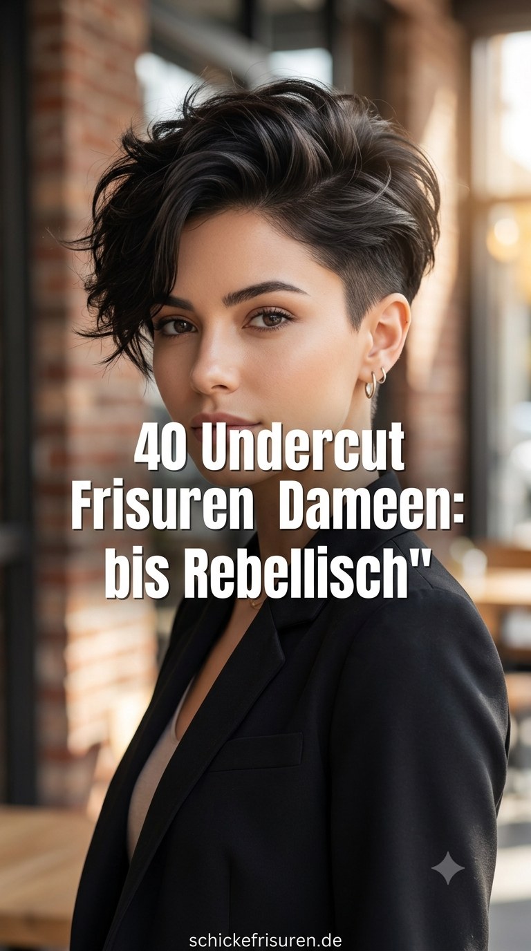 40 Undercut Frisuren Damen: Elegant bis Rebellisch