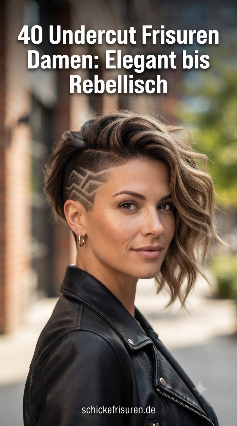 40 Undercut Frisuren Damen: Elegant bis Rebellisch