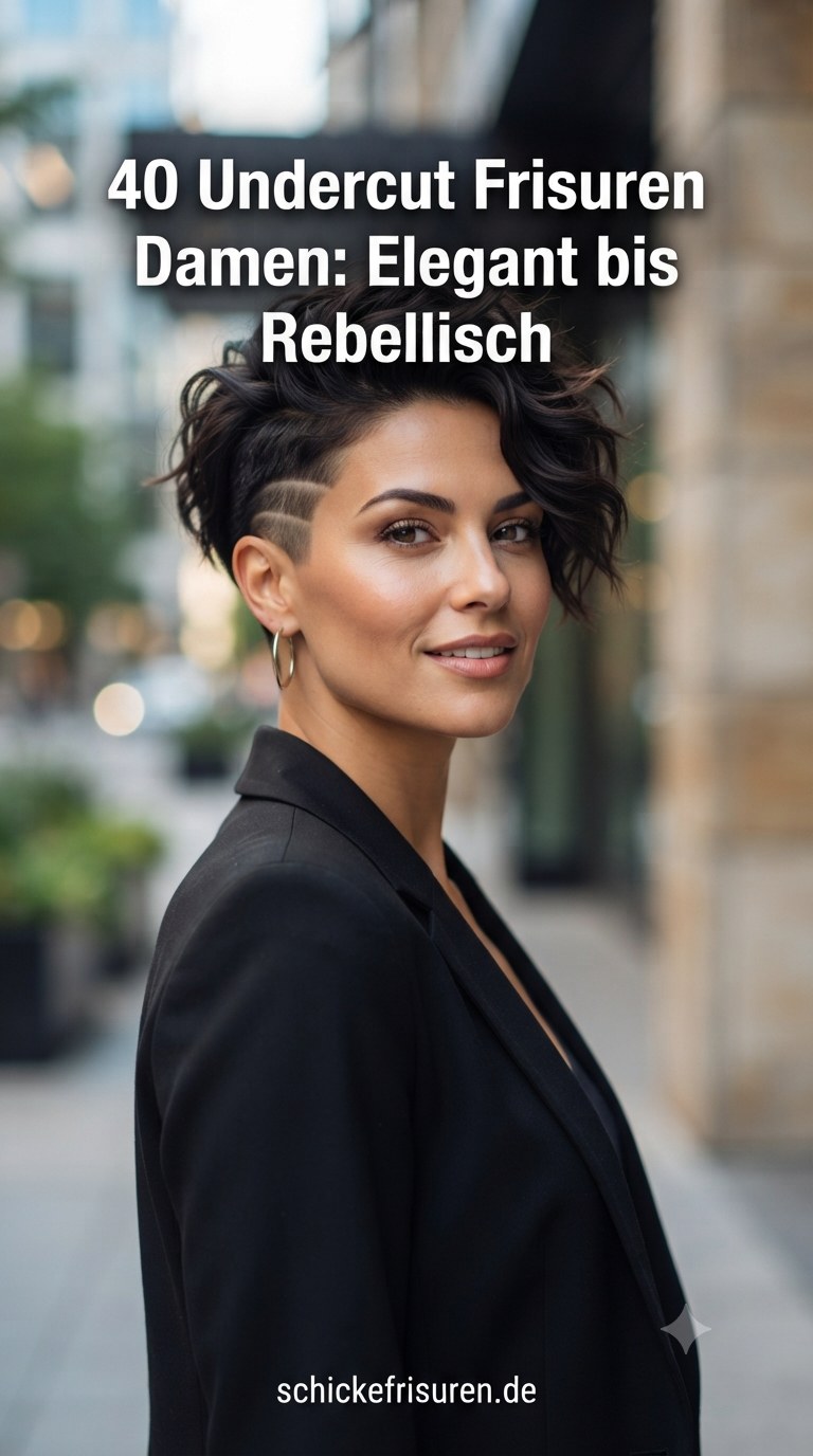 40 Undercut Frisuren Damen: Elegant bis Rebellisch