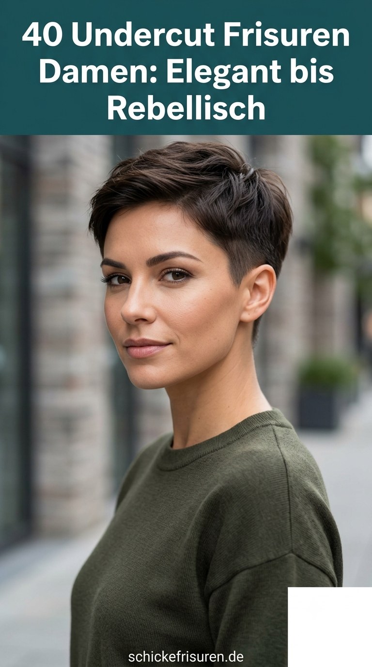 40 Undercut Frisuren Damen: Elegant bis Rebellisch