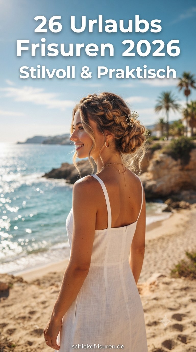 26 Urlaubs Frisuren 2026 - Stilvoll & Praktisch