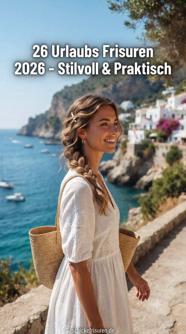 26 Urlaubs Frisuren 2026 - Stilvoll & Praktisch